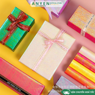  Giấy gói quà óng ánh kim tuyến bọc quà noel giáng sinh gấp hạc giấy hàng dày đẹp 