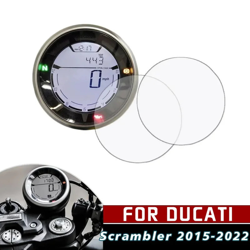 Xe Máy Đồng Hồ Tốc Độ Cụm Chống Trầy Xước Phim Bảo Vệ Màn Hình Cho Ducati Scrambler 400 800 2015-202