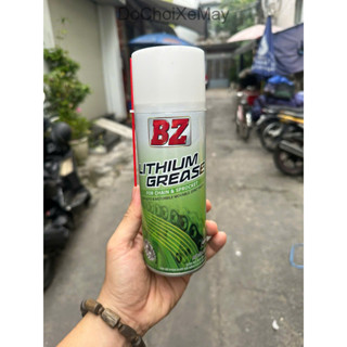 Dưỡng sên BZ Mỡ Bò Xanh Lithium 450ml , chống văng, sử dụng mọi loại sên, cao cấp