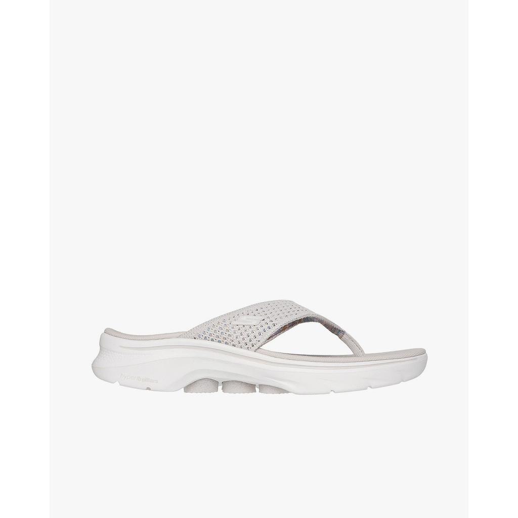 SKECHERS - Dép kẹp nữ GoWalk 7 141057-NAT