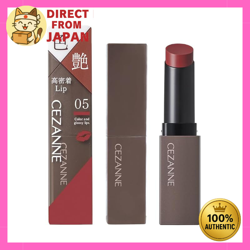 Cezanne Lip Color Shield 3.7g - Long-lasting Gel Film Lip Color