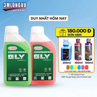  Nước làm mát động cơ ô tô xe máy GLY FORMULA 500ML Chống ăn mòn tản nhiệt tốt 