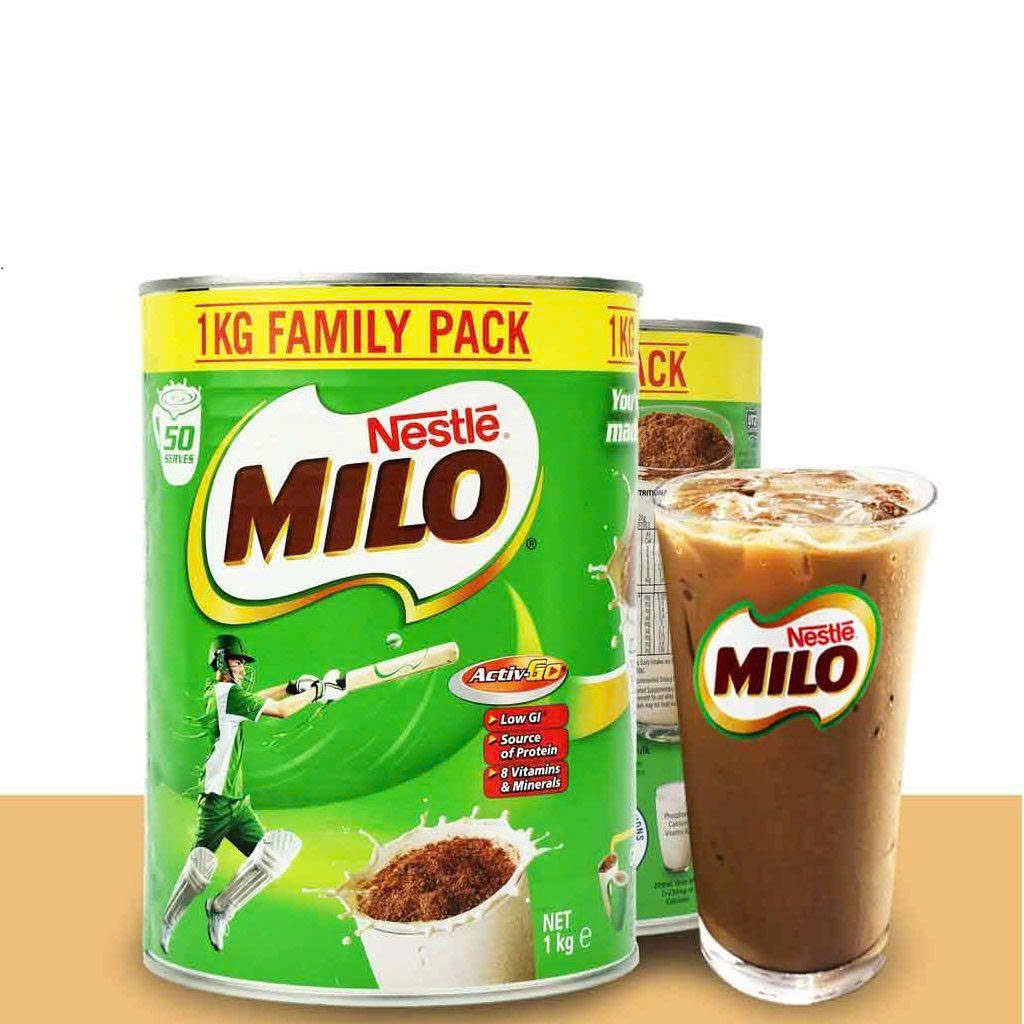 Sữa MILO ÚC 1KG Chính Hãng Nestlé Từ Australia