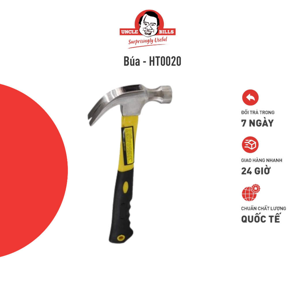 Búa nhổ đinh UNCLE BILLS HT0020