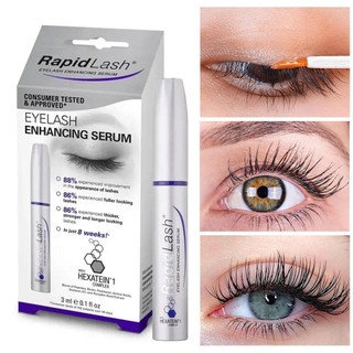 RapidLash Lông Mi Lông Mày Nhẹ Nhàng Thấm Hút Nhanh Tinh Chất Dưỡng Ẩm Lông Mày