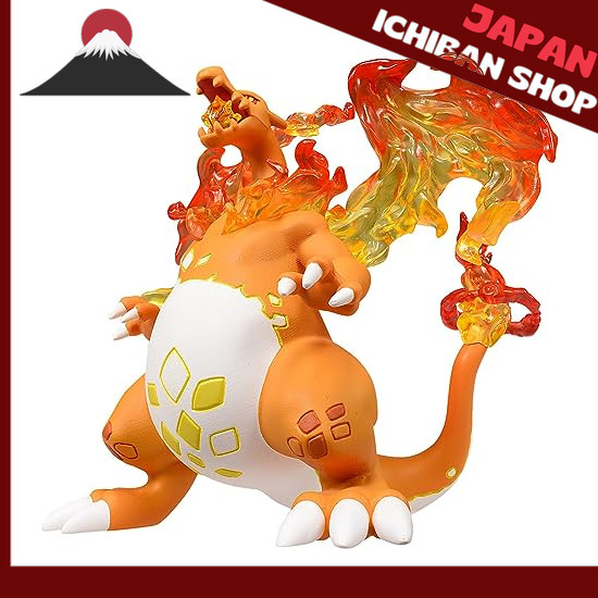 【Từ Nhật Bản】 TAKARA TOMY Pokemon Mon Colle Lizardon (Kyodaimax Type)