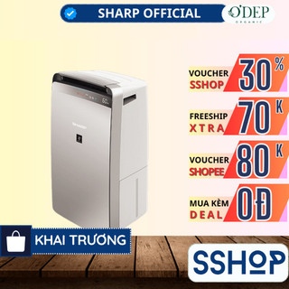 Máy Lọc Không Khí Hút Ẩm SHARP DW-J27FV-S Inverter - Diện tích 67m2 - SSHOP SSO