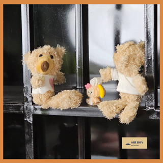 Ghim cài áo hình gấu bông teddy có ghim cài cực dễ thương- tag cài áo váy