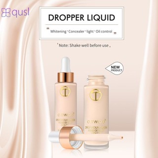 Kem lót che khuyết điểm nền chống thấm nước O.two.o Liquid Foundation Oil Control 15ml qusl