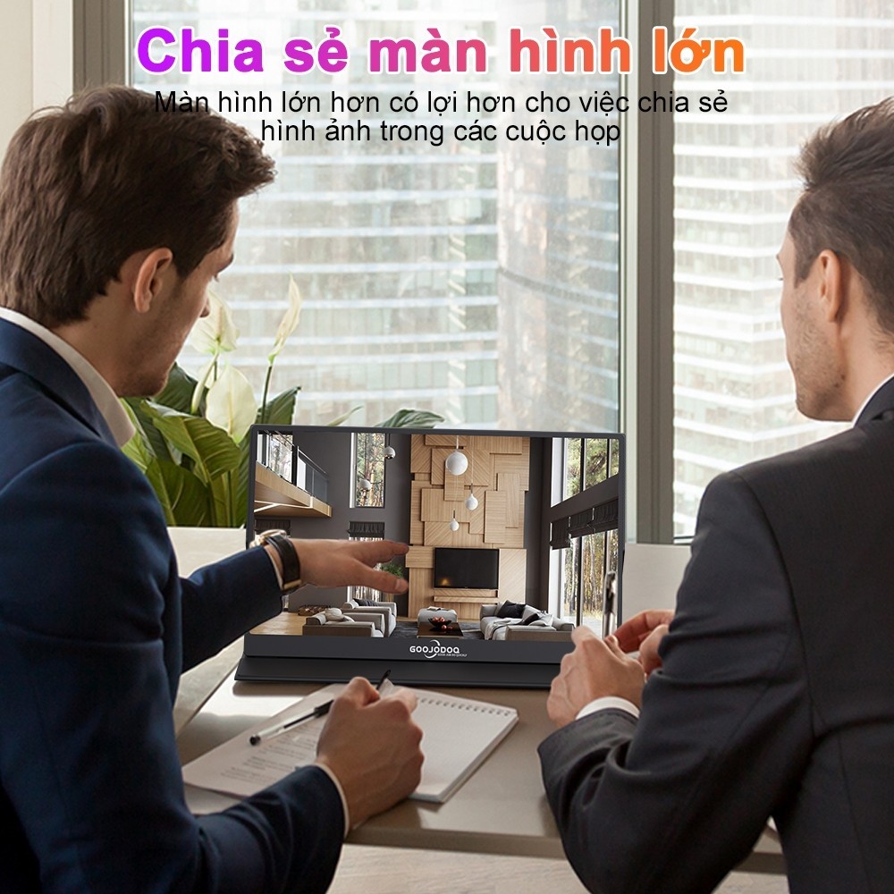 Màn hình di động GOOJODOQ cho máy tính xách tay Chân đế mở rộng Ps4 Máy tính di động Android | BigBuy360 - bigbuy360.vn
