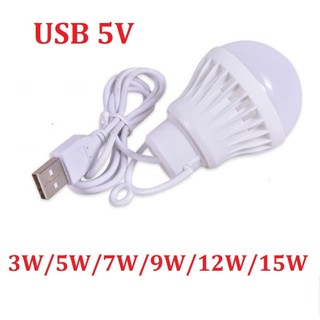 Bóng Đèn USB LED Di Động Cắm Trại Bóng Đèn Mini 5V Điện Sách Đèn Học Sinh Bàn Đọc Sách Đi Bộ Đường Dài Lều Du Lịch Làm Việc