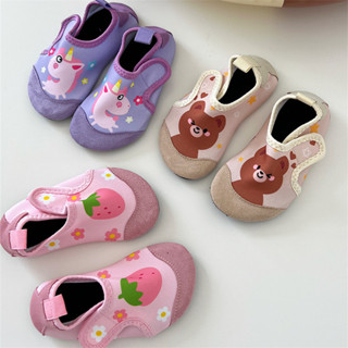 [0-9 Tuổi] Giày Đi Biển Trẻ Em Bé Đi Biển Dễ Thương Lặn Biển Bé Trai Bé Gái Lặn Đi Biển Tất Giày Mềm MR407