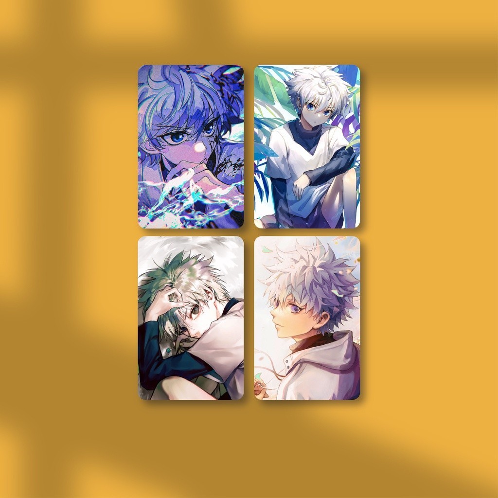 THẺ CARD BO GÓC ⭐️ Photocard Killua Zoldyck Hunter x Hunter  - Cán Màng Bóng Chống Xước
