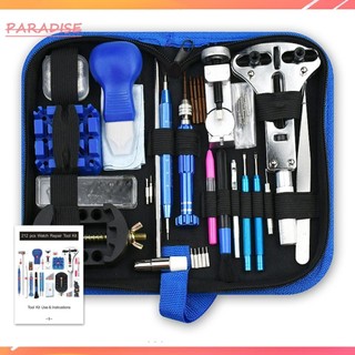[Paradise1.vn] 212 Bộ dụng cụ sửa chữa dụng cụ mở đồng hồ Bộ dụng cụ sửa chữa tuốc nơ vít đồng hồ Bộ búa