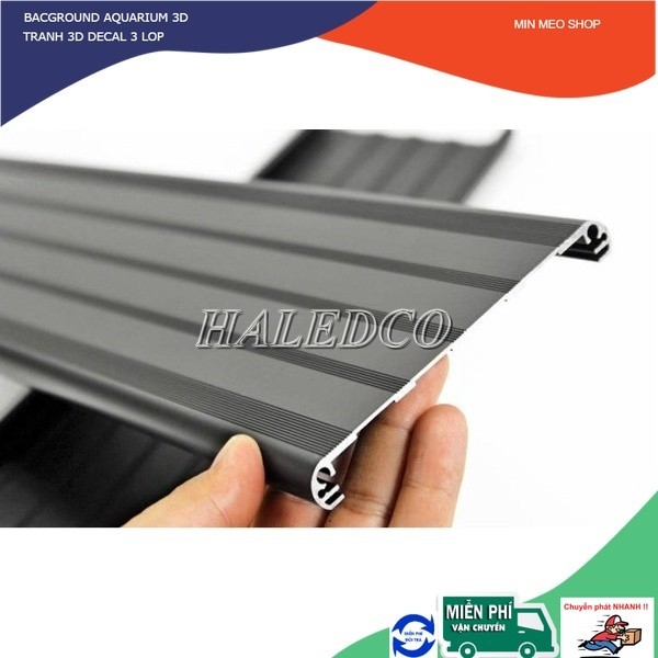 Máng W106 kèm chắn nước +Bịt inox