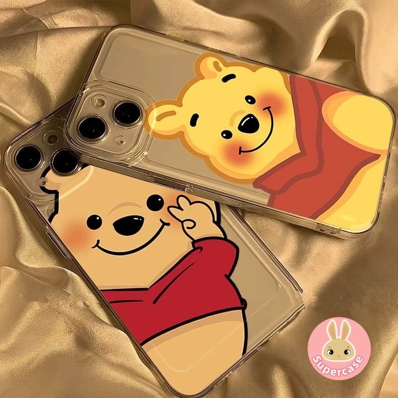 Dành Cho Samsung Galaxy J8 2018 J7 Pro J5 J2 Prime J6 J4 Plus A7 2018 2015 5G 4G Winnie The Pooh Ốp 