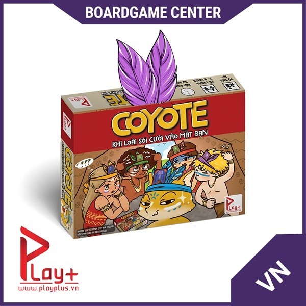 Bộ trò chơi Boardgame - COYOTE - Khi loài sói cười vào mặt bạn