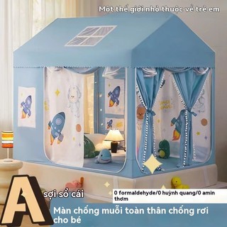 Nhà Hoạt Hình Trẻ Em Loại A Lưới Chống Muỗi Lâu Đài Che Nắng Kiểu Mới Chống Rơi Cho Phòng Ngủ Gia Dụng