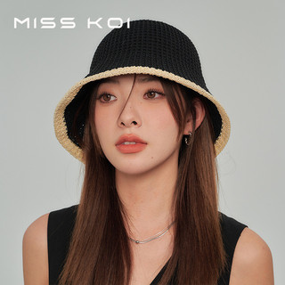 Misskoi  Mũ Tai Bèo Che Nắng Bằng Cotton Thoáng Khí Phong Cách Hàn Quốc Nhật Bản ins Dễ Phối Đồ