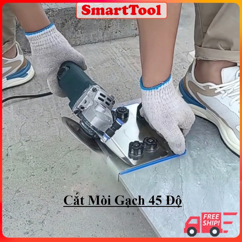 Bàn Cắt Mòi Gạch 45 Độ Cắt Vát Gạch Ốp Lát Gạch Men Gá Líp Cạnh Gạch Thế Hệ Mới Lắp Máy Cắt Cầm Tay 100