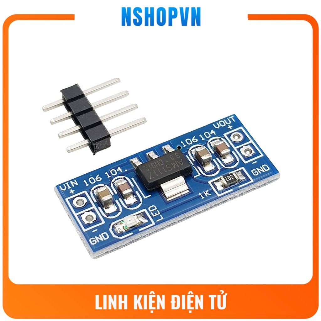 Mạch Giảm Áp 3.3V AMS1117