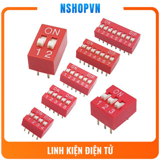 Công tắc dip switch đỏ