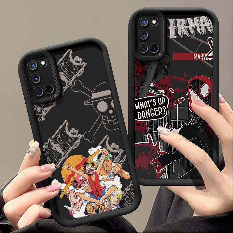 ốp lưng oppo a92 Ốp điện thoại Anime Người Nhện Cho oppo a92 ốp lưng oppo a52 bbs