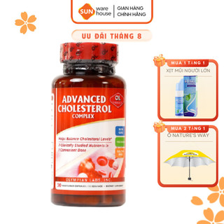 Viên Uống Hỗ Trợ Giảm Mỡ Máu OLYMPIAN LABS Advanced Cholesterol Complex 30 Viên