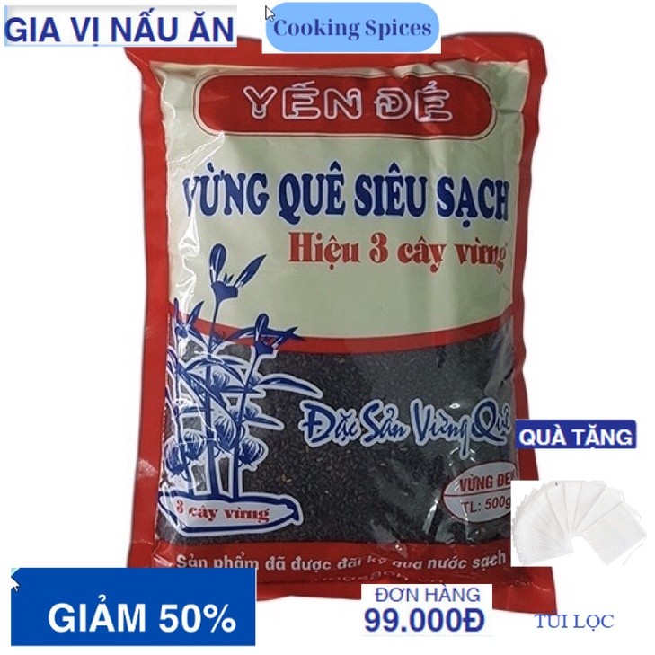 1kg Vừng đen siêu sạch