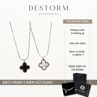 Dây chuyền Nam/Nữ Detorm, Vòng cổ Thép không gỉ, có tặng hộp và túi đựng - N4