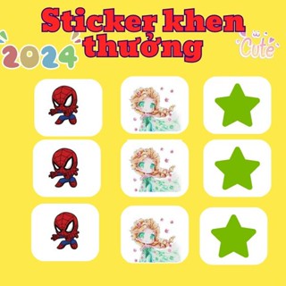  Sticker khen thưởng học sinh -  Giáo cụ dạy học 