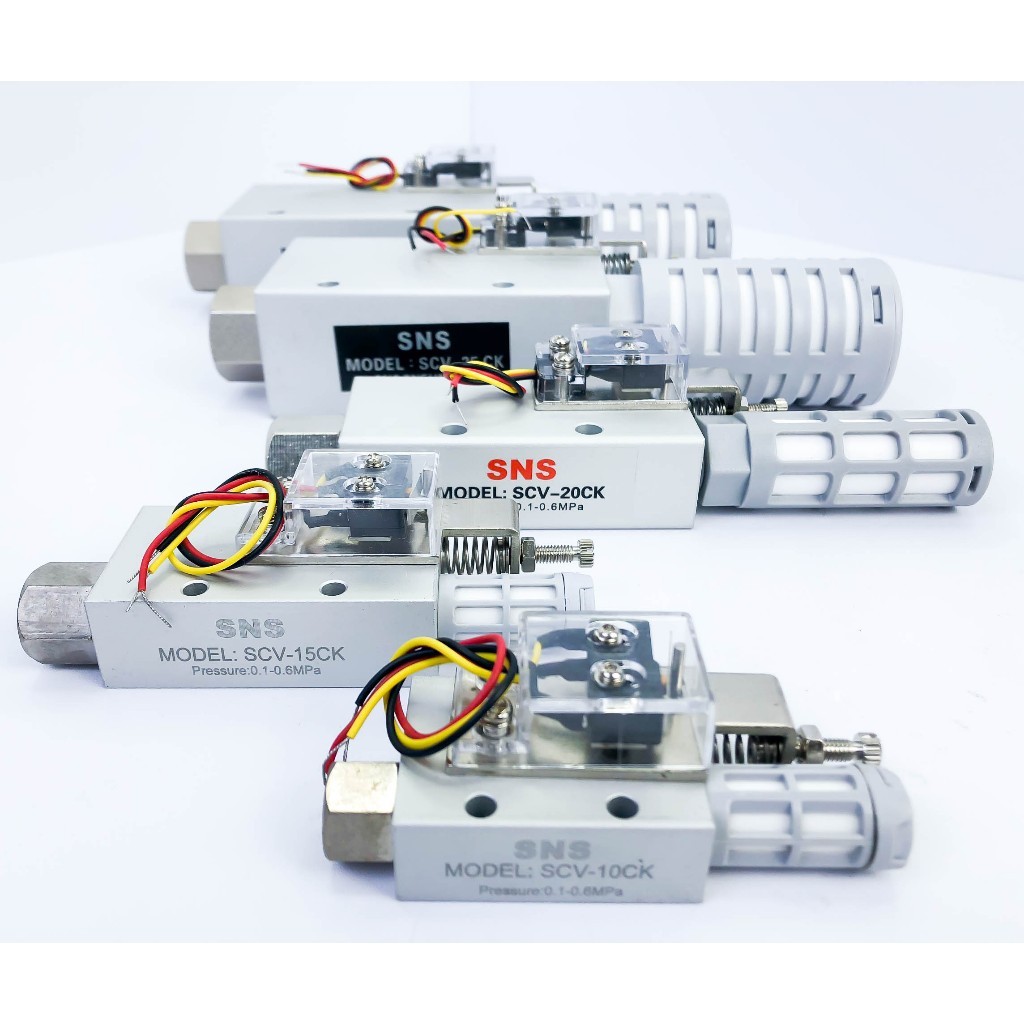 Van hút chân không SNS SCV-10CK/SCV-15CK/SCV-20CK/SCV-25CK/SCV-30CK- Bộ Tạo chân không SNS SCV ( chí