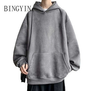BINGYIN Áo khoác hoodie sweater nỉ siêu rẻ phù hợp nam nữ rộng thoải mái 2024 NEW MWY2490L5W 37Z240909