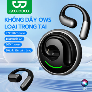 Tai nghe không dây Goojodoq Smart OWS 5.4 Touch AI Hộp sạc kim loại