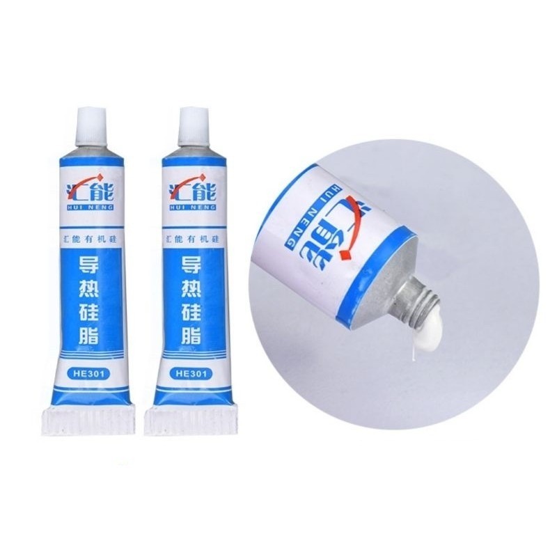 Keo Tản Nhiệt Chịu Nhiệt Cao (Loại 1) Dùng Cho CPU, IC, Sò Nhiệt, IGBT bếp từ, Đèn Led,...Tuýp 80g, keo dán dính