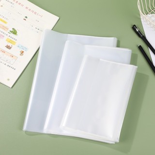 Tập 10 bọc vở các size A5/B5/A4 bao tập trong suốt bóng kính chống bẩn chống nước đa năng K166