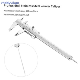 Vhd 0-150mm Vernier Caliper Thép Vernier Caliper Đo Micromet Bốn Sử Dụng Dụng Dụng Cụ Đo Chính Xác VN