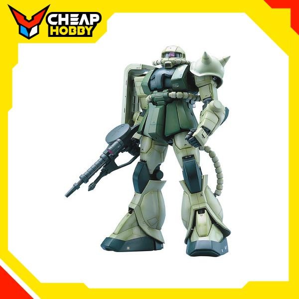 Mô hình Lắp Ráp Gundam Bandai PG MS-06F Zaku II 1/60 MS Gundam của Bandai nhật bản