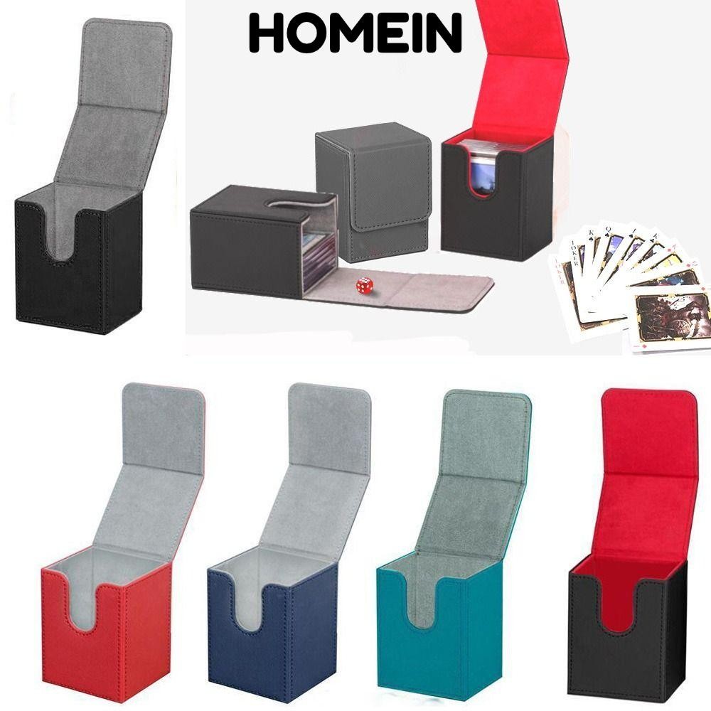 Homein Game MTG Trading Card Holder, Storage PU Deck Box, Collection Box Protectors Collectible Game