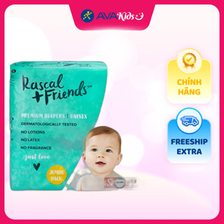 Tã dán RASCAL + FRIENDS size S 70 miếng (4 - 8 kg)