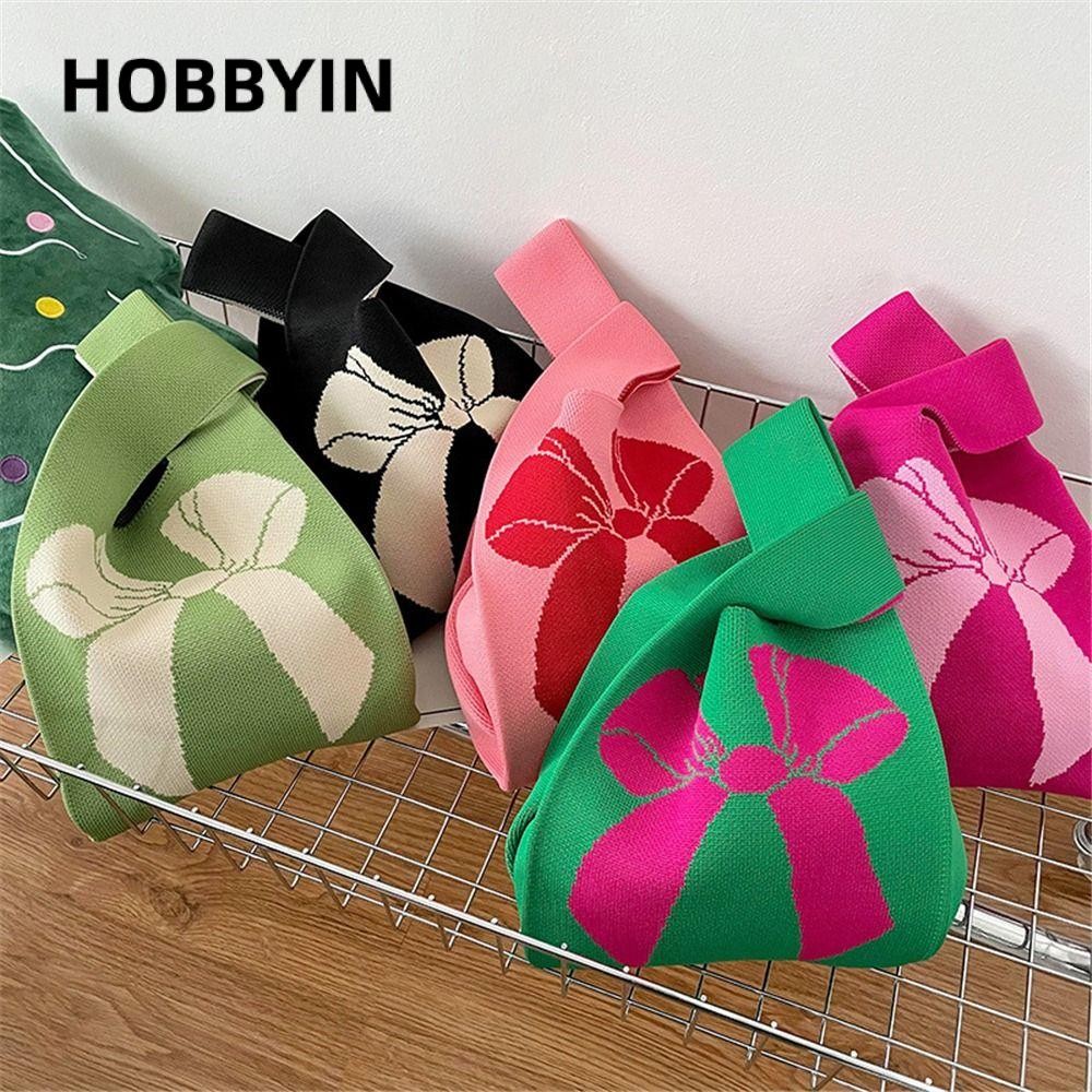 HOBBYIN Túi Xách Đan Len Thủ Công