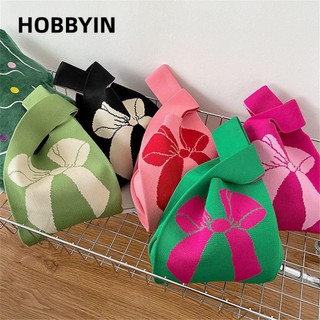 HOBBYIN Túi Xách Đan Len Thủ Công