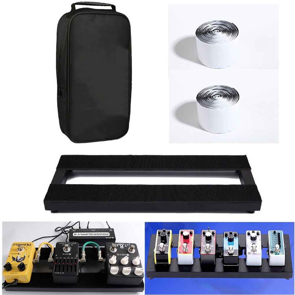 【GIGGLE】Effect Pedal Board Cable Management High Quality Foot Pad Prevent Sliding