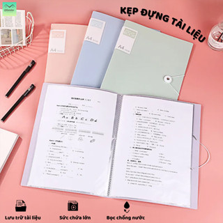 File lá đựng tài liệu a4 30 60 túi đựng tài liệu -bìa kẹp đựng tài liệu văn phòng phẩm - sổ lưu hình siêu âm
