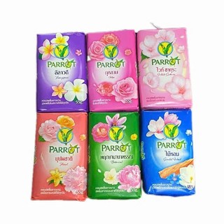  Lốc 6 bánh xà phòng hiệu con vẹt Thái Lan Parrot Botanicals 55g các màu xà bông thảo mộc Nokkaew 