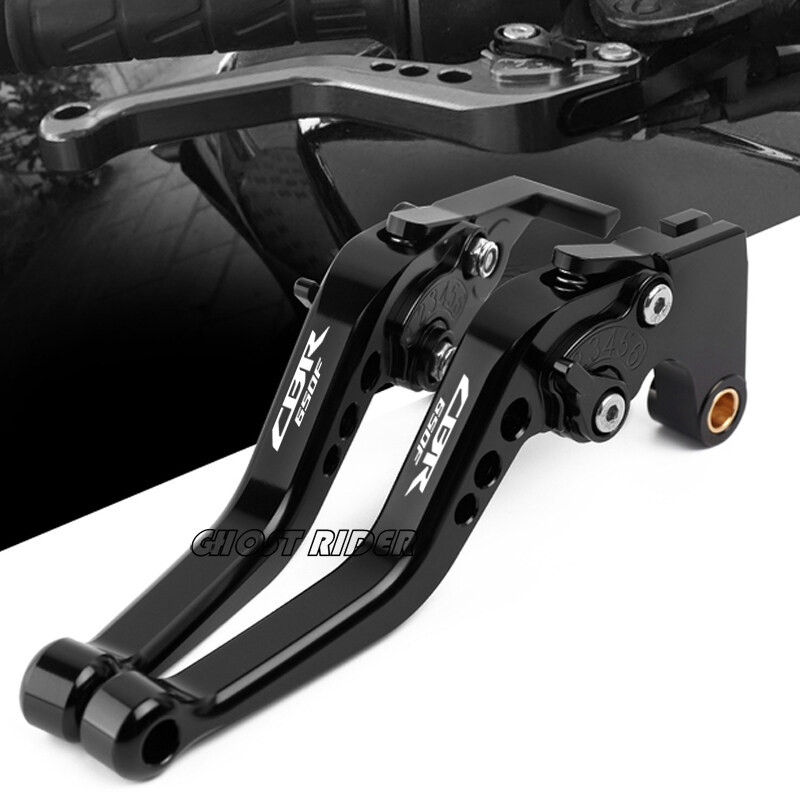 LOGO CBR650F Phụ Kiện Xe Máy Tay Cầm Ngắn Phanh Ly Hợp Đòn Bẩy Cho XE HONDA CBR650F CBR 650F CB650F 