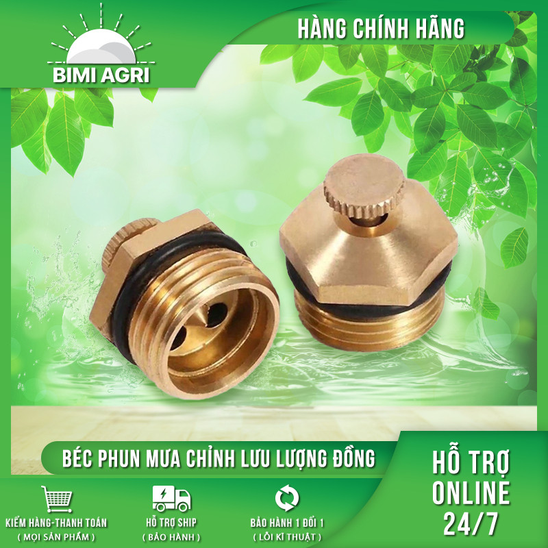 Béc phun Đồng, 360 độ