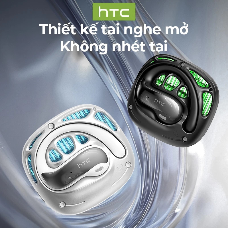 Bảo hành một năm HTC NE30 AI Dịch thuật thời gian thực Tai nghe BluetoothTWS Bluetooth 5.4 Chất lượng âm thanh HiFi IPX5 Tai nghe không dây chống nước | BigBuy360 - bigbuy360.vn