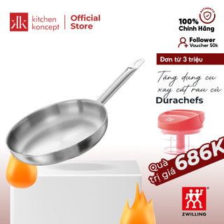 Chảo inox 3 lớp zwilling twin choice - 28cm