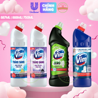 Nước Tẩy Bồn Cầu Vim Trắng Diệt Khuẩn Đủ Mùi Hương - Chai 750ML | 870ML | 880ML